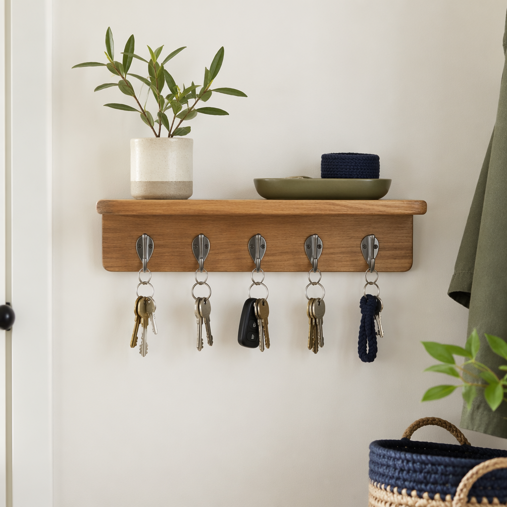 Wall Key Shelf